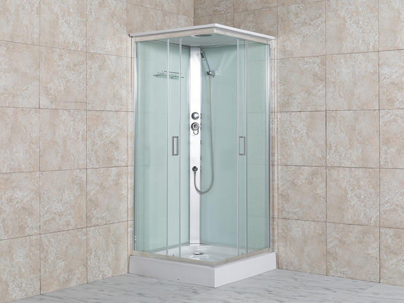 Cabine de douche de bain en matériau de cadre en aluminium P2SQ